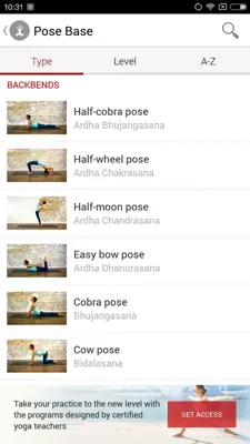 Yoga.com android App screenshot 0